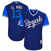 Royals 13 Salvador Perez El Nino Royal 2018 Players Weekend Stitched Jersey Dzhi,baseball caps,new era cap wholesale,wholesale hats
